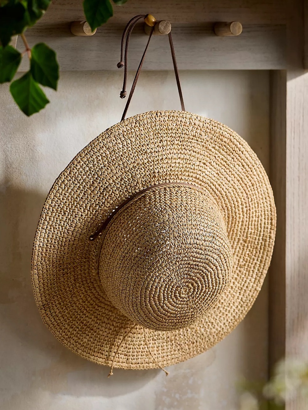Terrain/Anthropologie Raffia Sun Hat